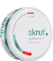 Skruf Superwhite no. 54 Fresh Mint Xtra Strong